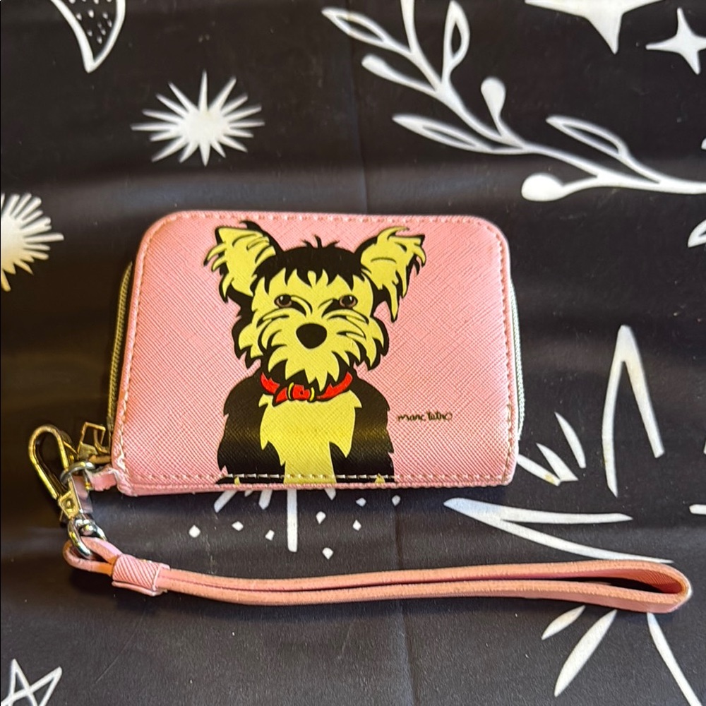 ⭐️Marc Tetro Pink Yorkie Wallet⭐️